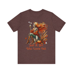 Just A Girl Who Loves Fall - Graphic Tee