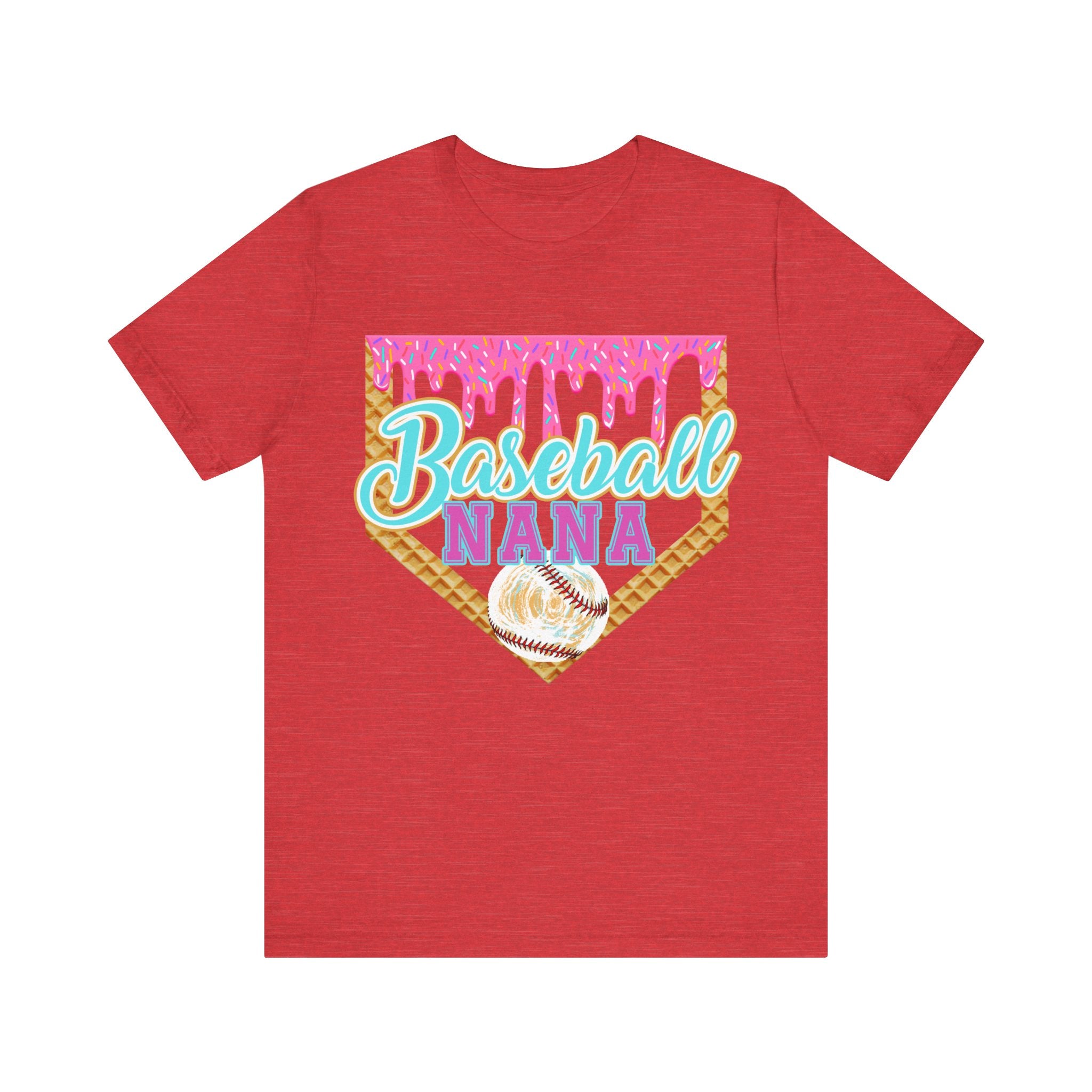 Baseball Drip Nana Shirt - Short Sleeve Graphic Tee