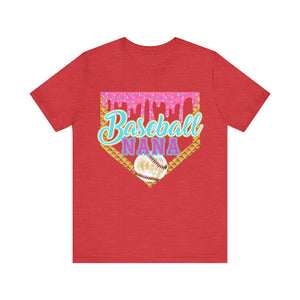 Baseball Drip Nana Shirt - Short Sleeve Graphic Tee