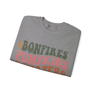 Bonfires Pumpkins Sweaters Football - Sweatshirt