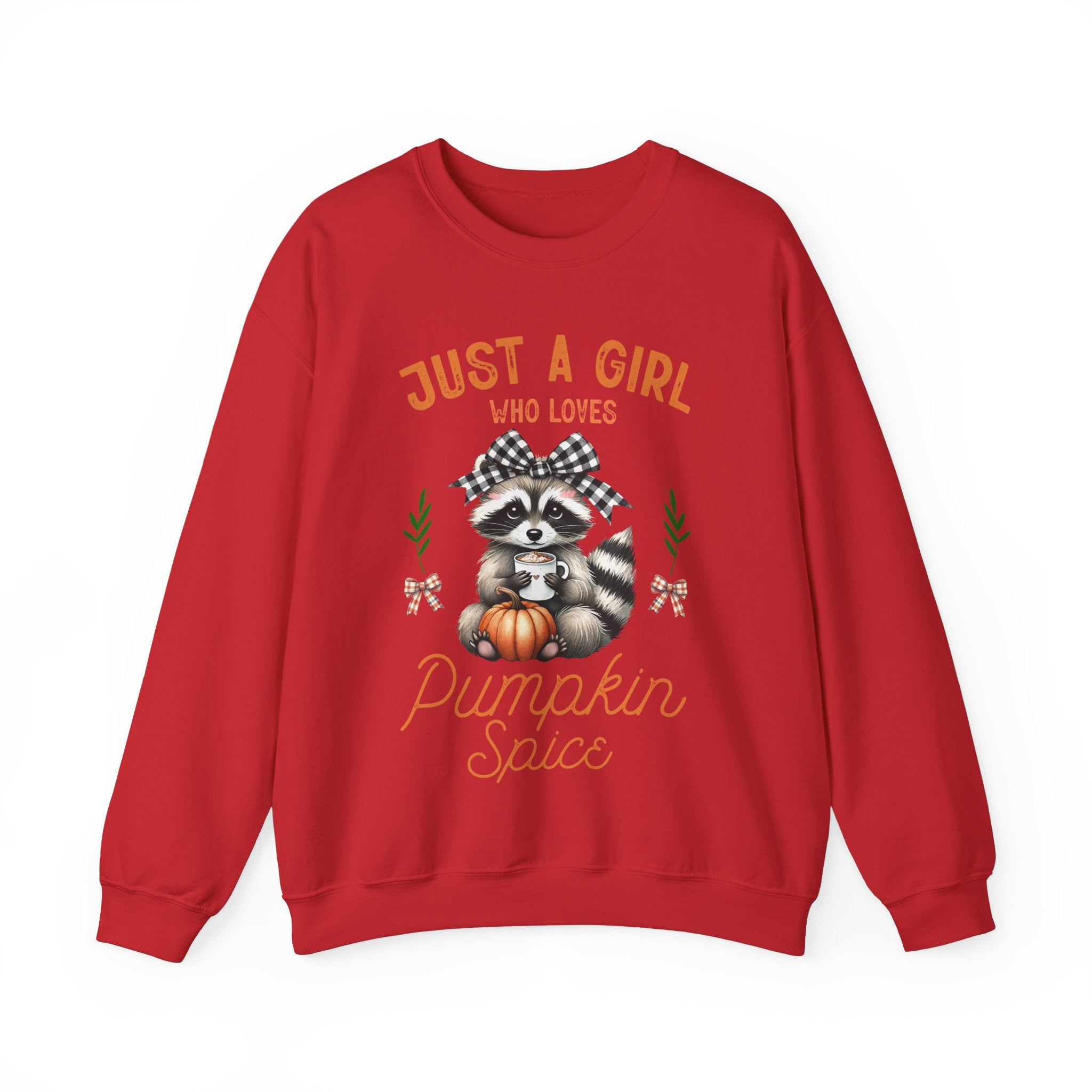 Just A Girl Who Loves Pumpkin Spice - Graphic Sweatshirt