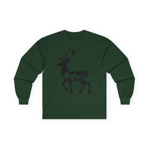 Winter Deer - Graphic Long Sleeve Tee