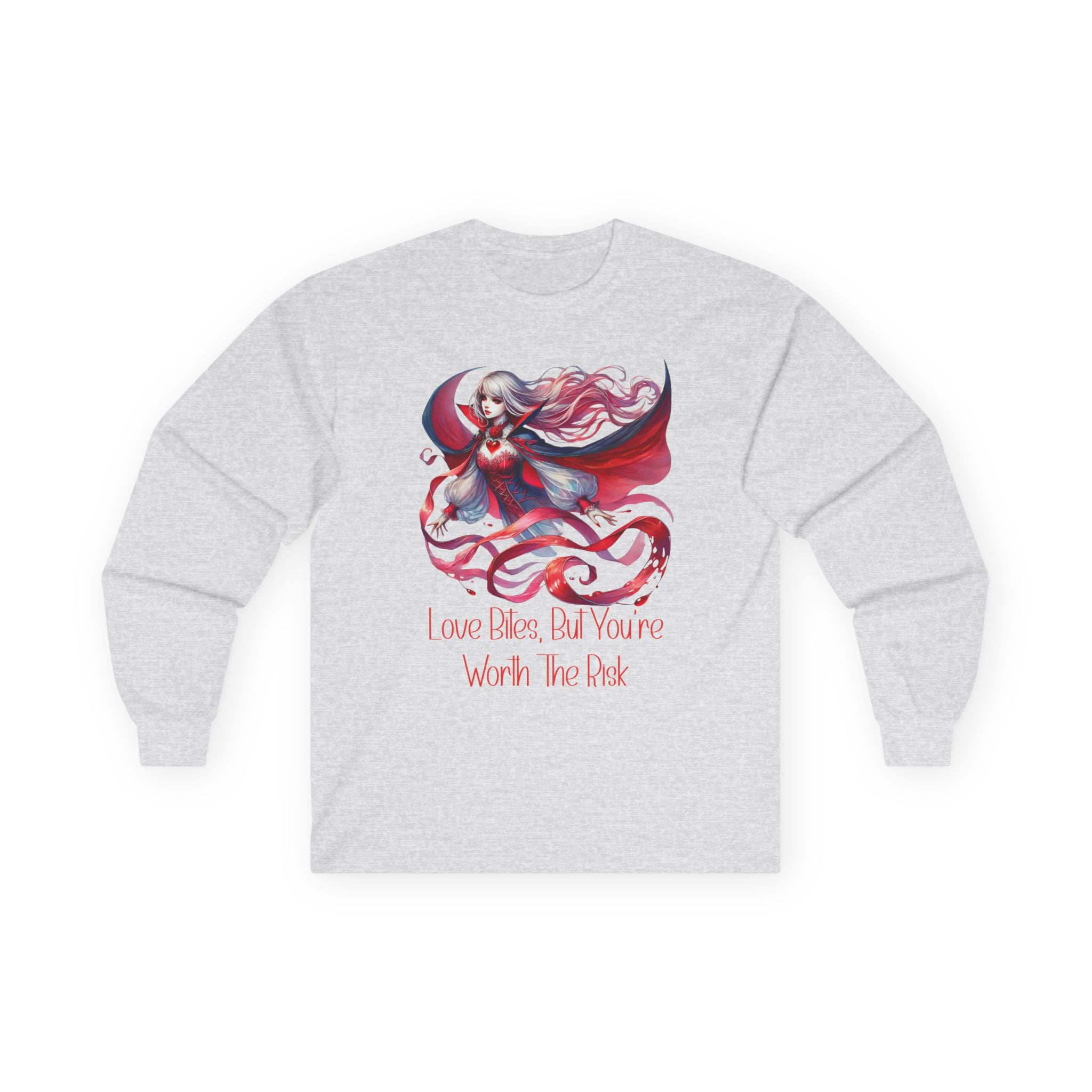 Love Bites But You're Worth The Risk - Long Sleeve Graphic Tee