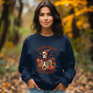 Autumn Leaves Crisp Breeze - Hoodie