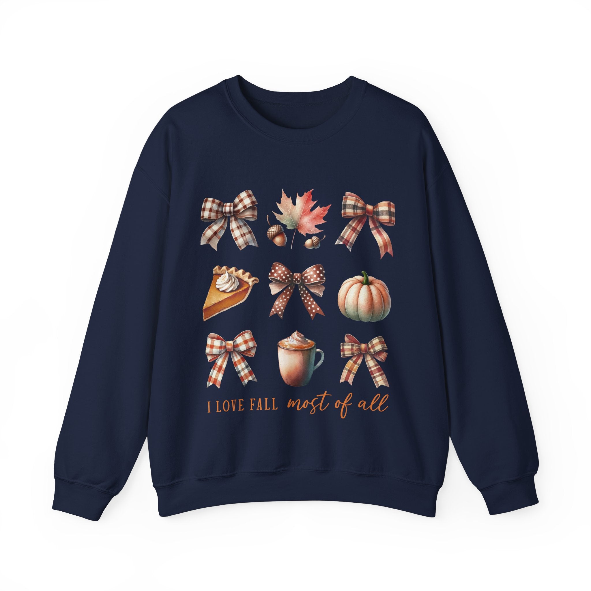 I Love Fall Most Of All - Graphic Sweatshirt