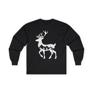 Winter Deer - Graphic Long Sleeve Tee