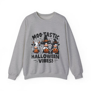 Moo-Tastic Halloween Vibes Sweatshirt