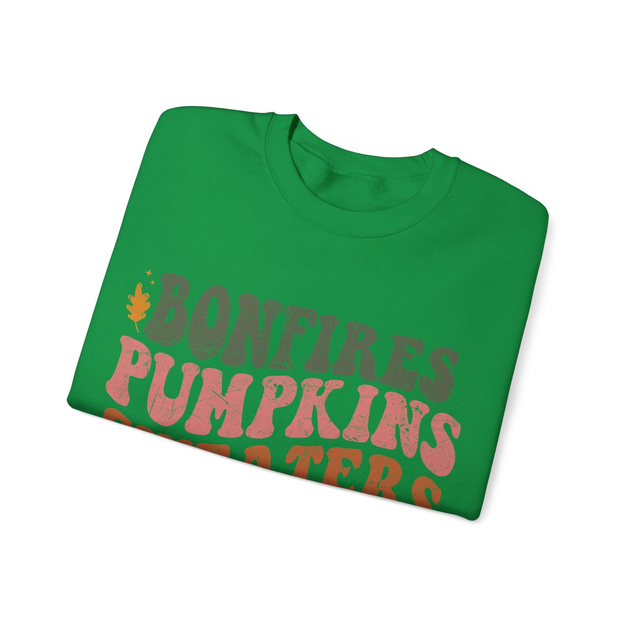 Bonfires Pumpkins Sweaters Football - Sweatshirt