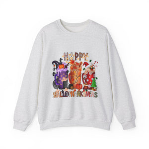 Happy HalloThanksMas Graphic Sweatshirt