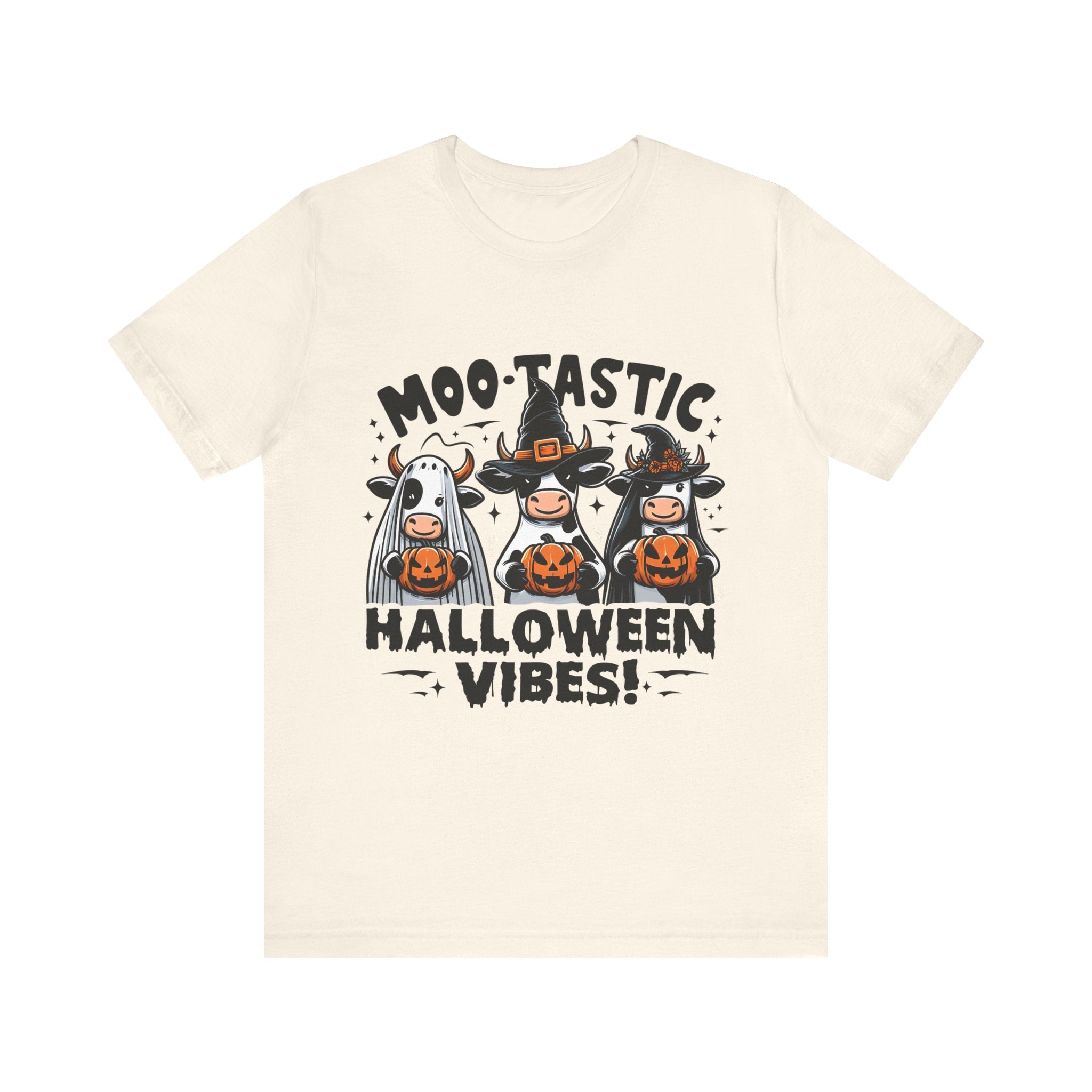 Moo-Tastic Halloween Vibes Graphic Tee