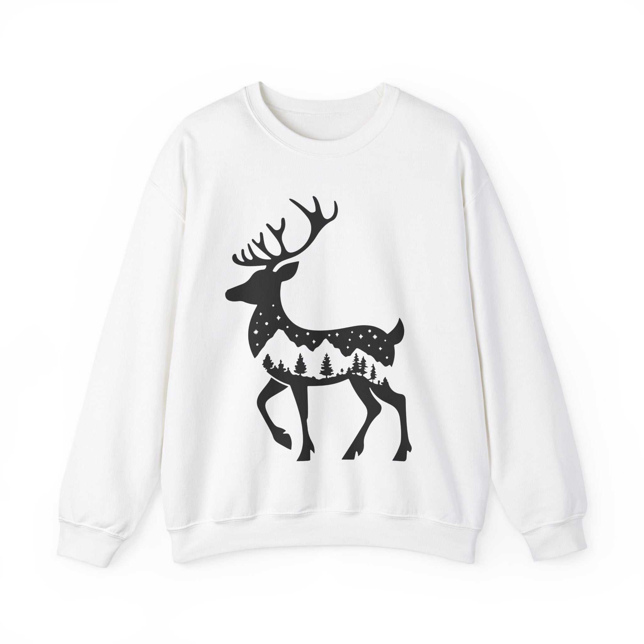 Winter Deer - Graphic Sweatshirt
