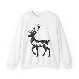 Winter Deer - Graphic Sweatshirt