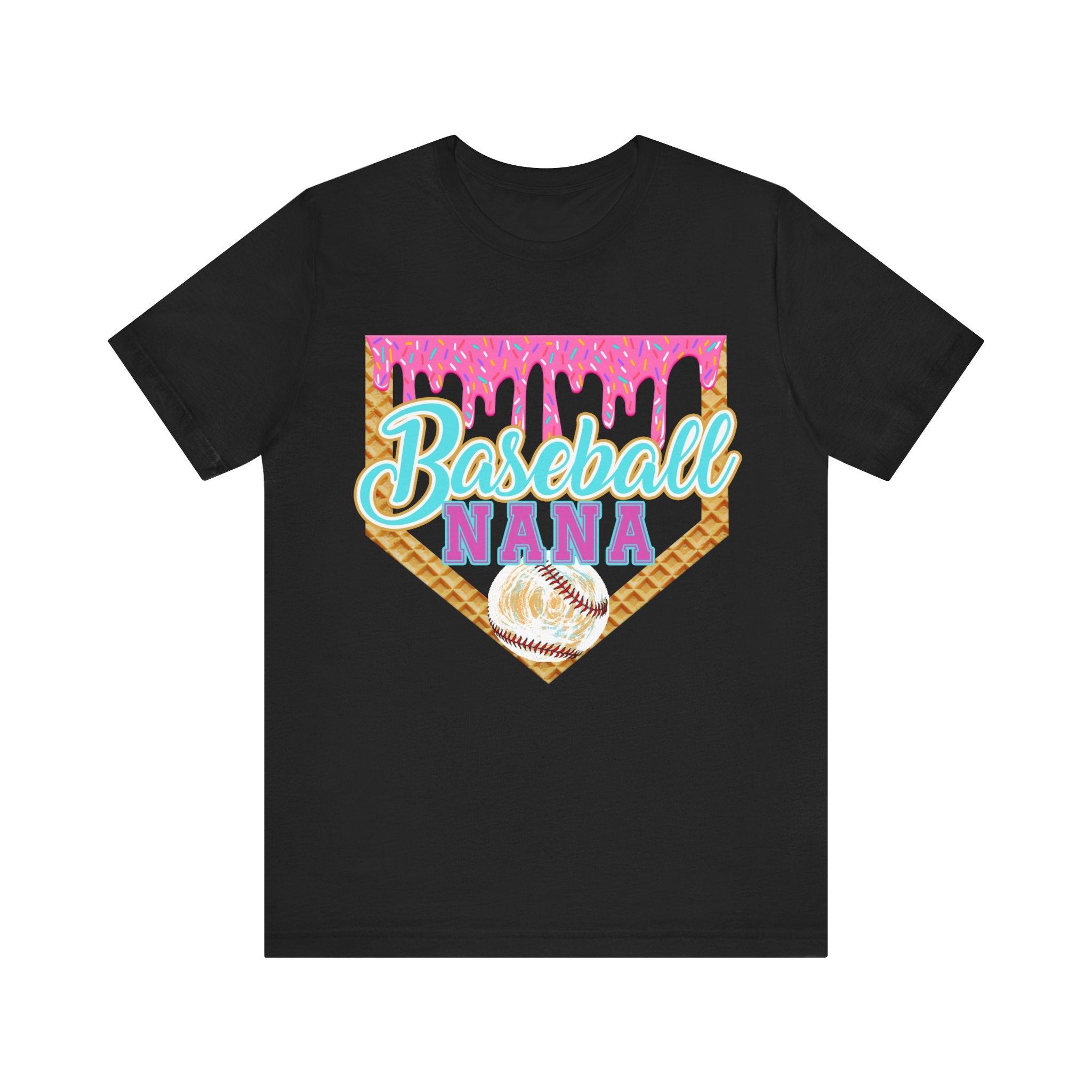 Baseball Drip Nana Shirt - Short Sleeve Graphic Tee
