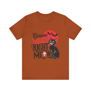 Gimme Treats Right Meow Graphic Tee