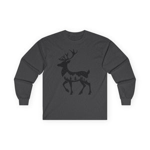 Winter Deer - Graphic Long Sleeve Tee