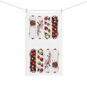 Hand Towel Cherry Brushstroke