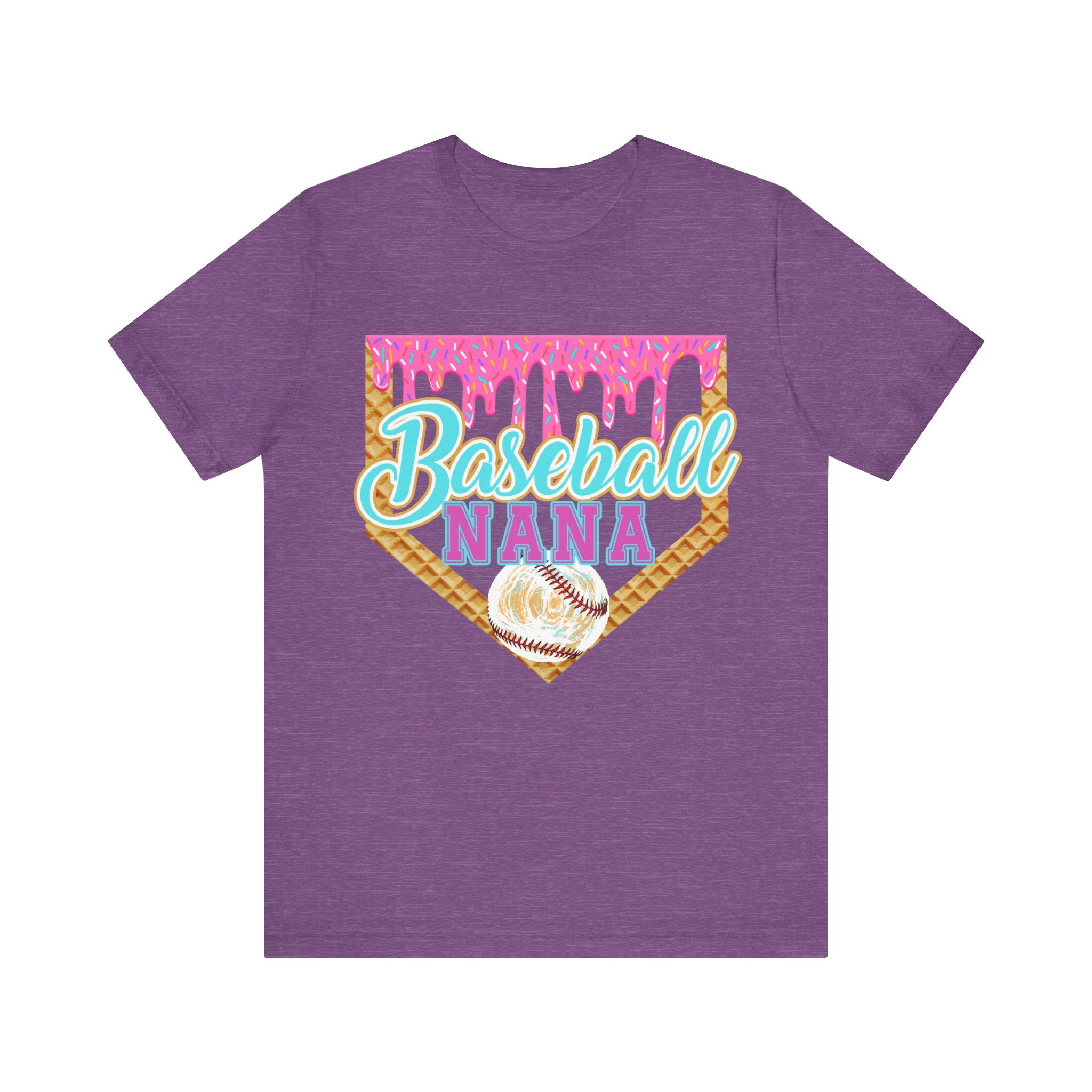 Baseball Drip Nana Shirt - Short Sleeve Graphic Tee