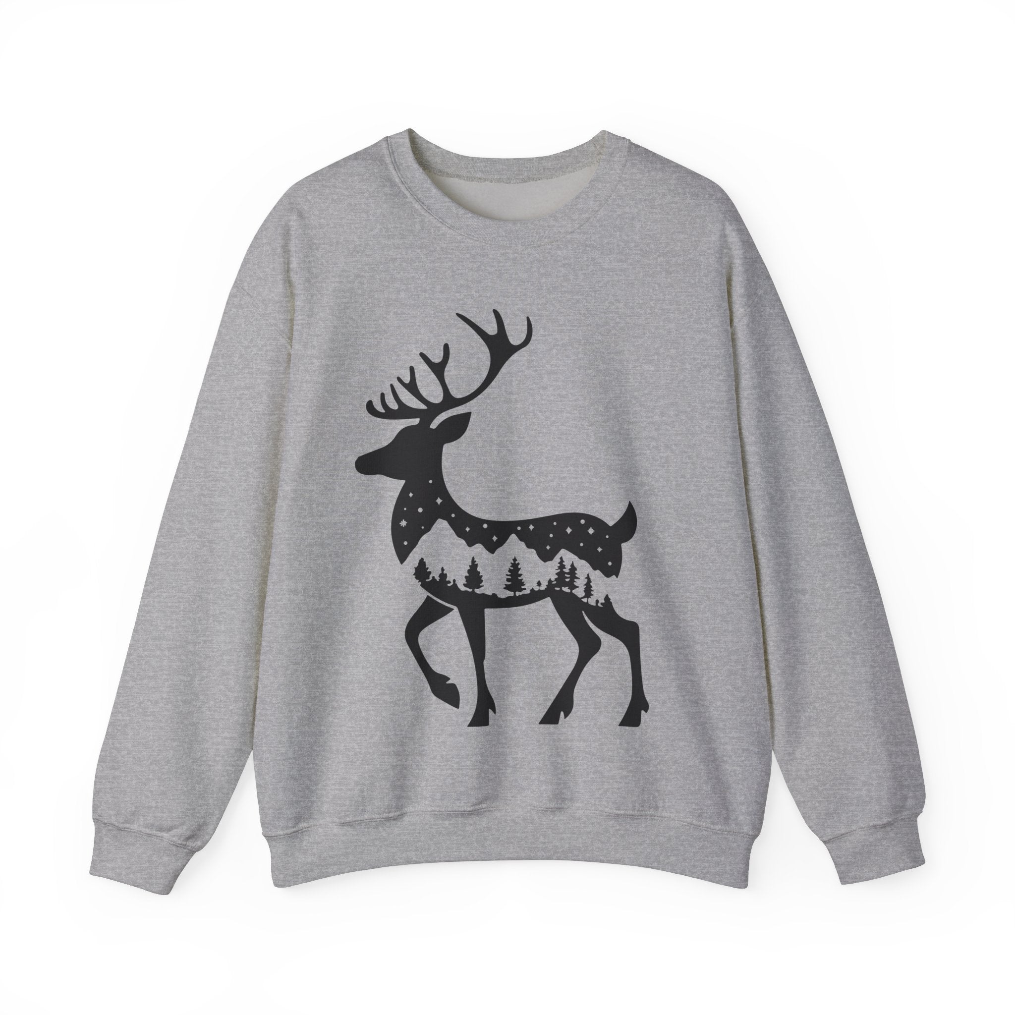 Winter Deer - Graphic Sweatshirt
