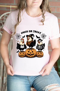 Halloween Chick Or Treat -  Graphic Tee