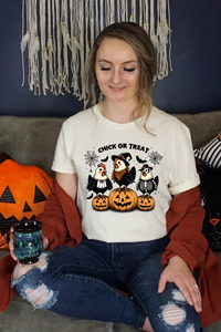 Halloween Chick Or Treat -  Graphic Tee