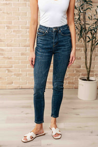 Judy Blue High Rise Control Top Skinny Jeans