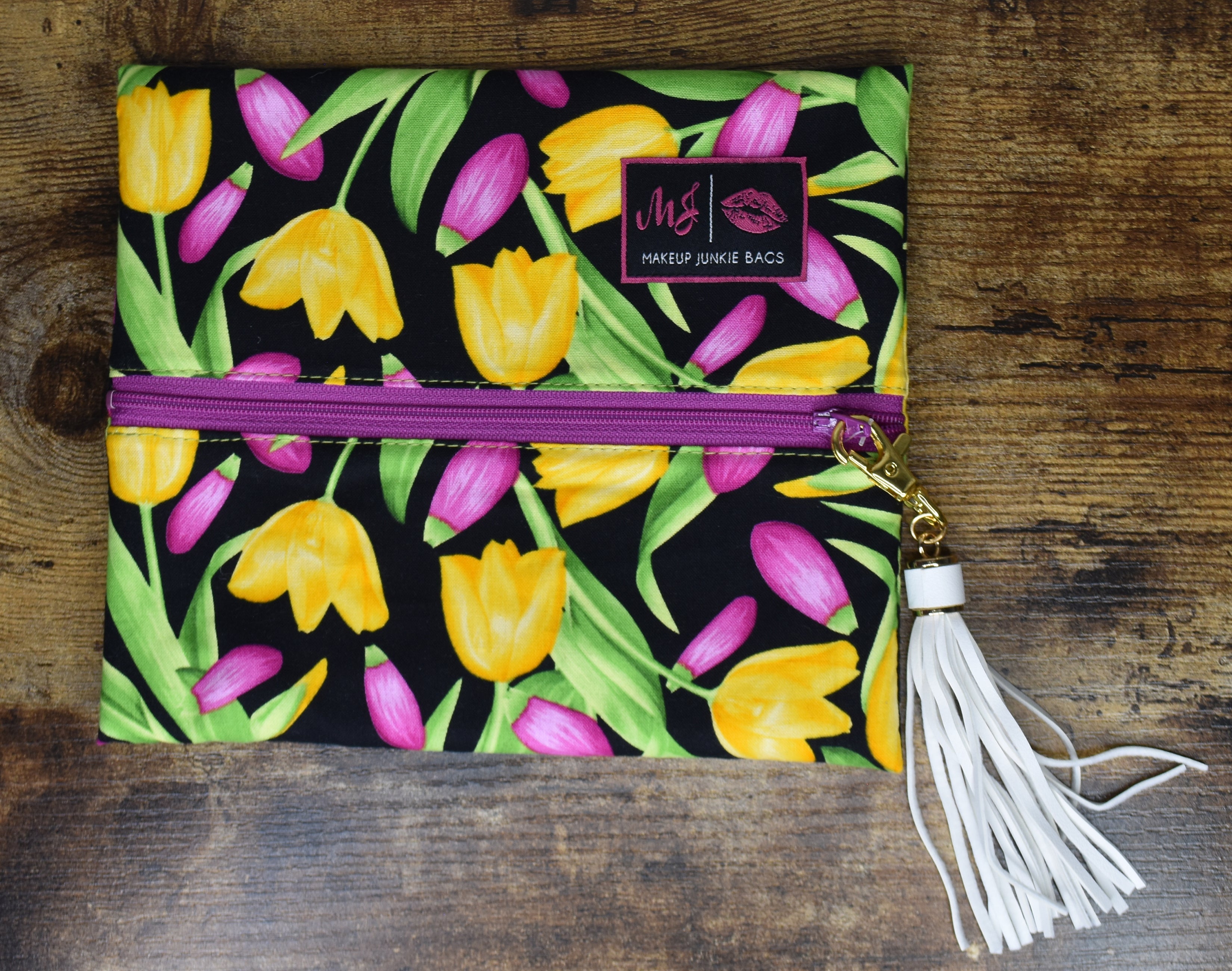 Makeup Junkie Tulips *Turnkey Bag* - Small