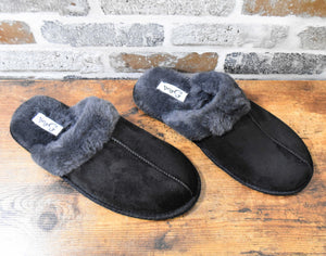 Very G Black Didi Slippers