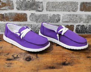 Very G Gypsy Jazz Purple Game Day Fashion Sneakers