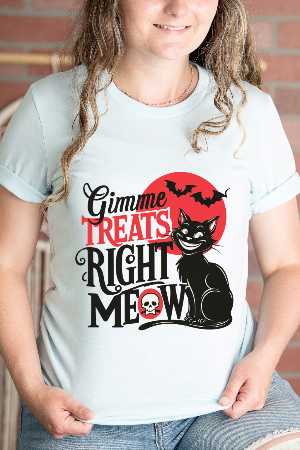 Gimme Treats Right Meow Graphic Tee