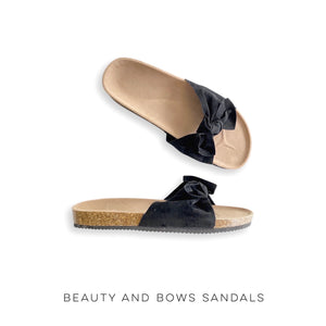 Beauty and Bows Sandals