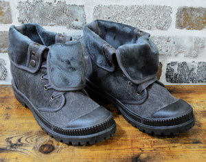 Very G In Charge Canvas Black Boot