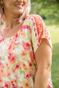 Bright Eyed Floral Top
