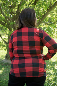 Checkmate Top in Red