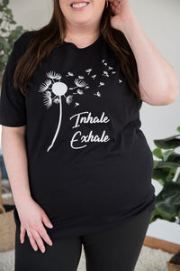 Inhale Exhale Graphic Tee