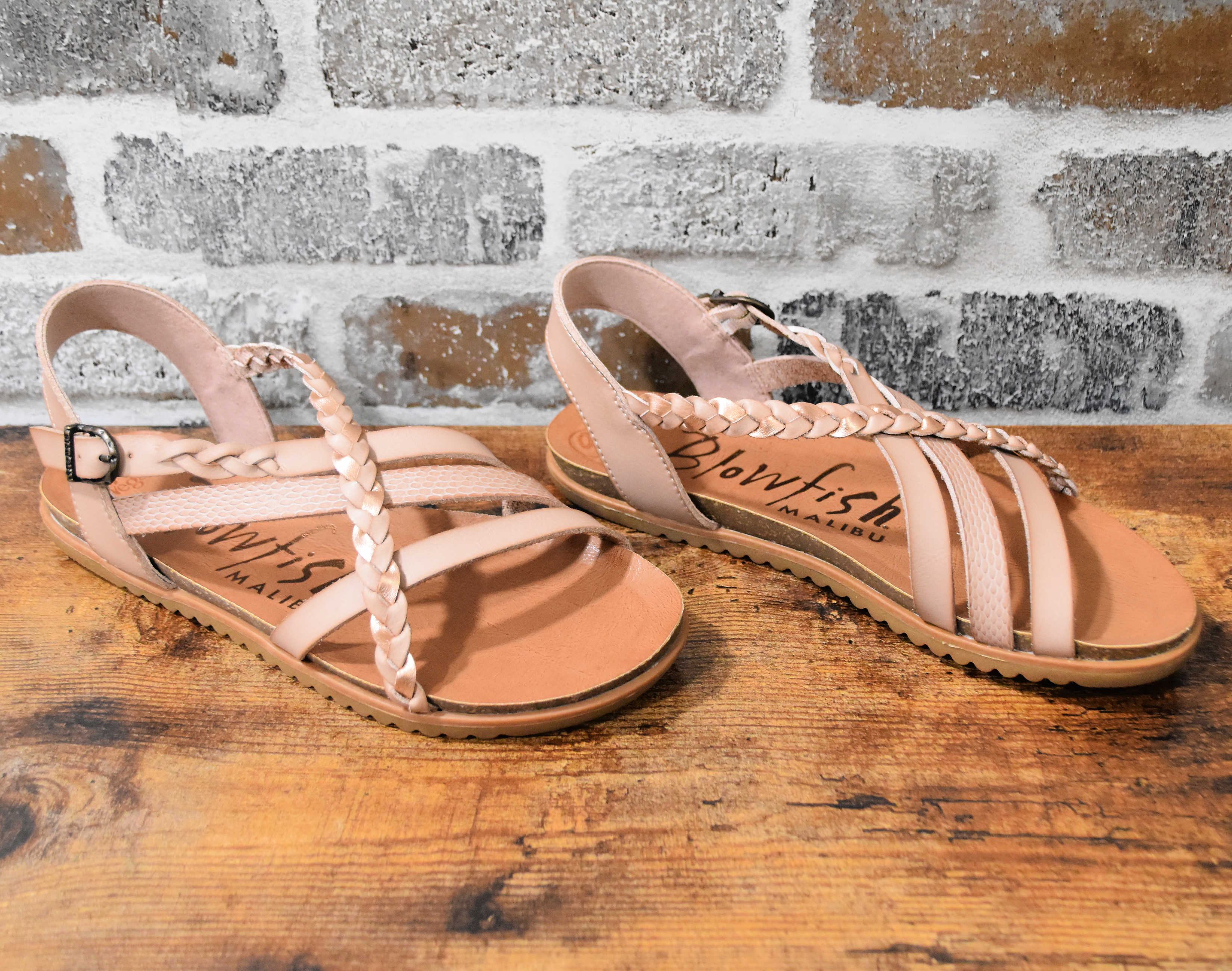 Blowfish rose gold sandals online