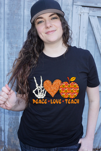 Peace - Love - Teach