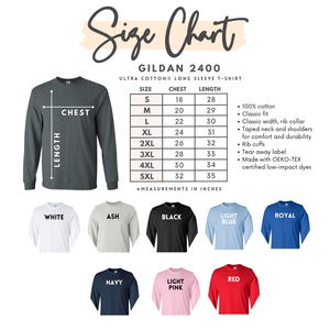 Sip Happens Just Keep Brewing - Long Sleeve Graphic Tee