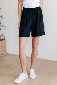 White Birch The Way I Use My Walk Drawstring Shorts