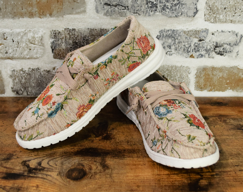 Very G Gypsy Jazz Lily Natural Fashion Sneakers