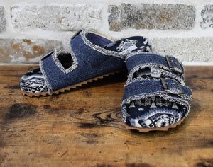 Very G Venus Navy Slide Sandal