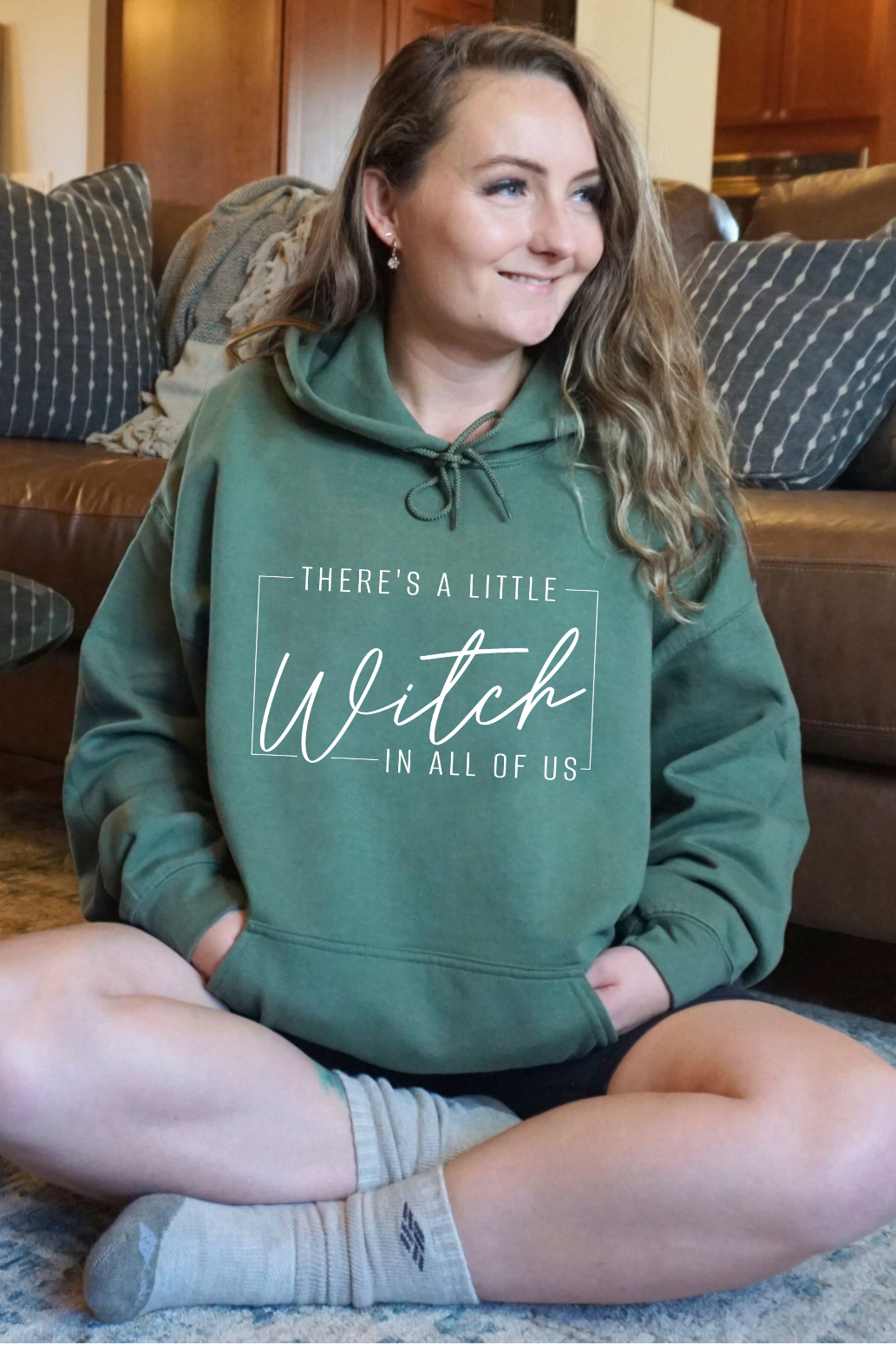 There's A Little Witch In All Of Us Hoodie