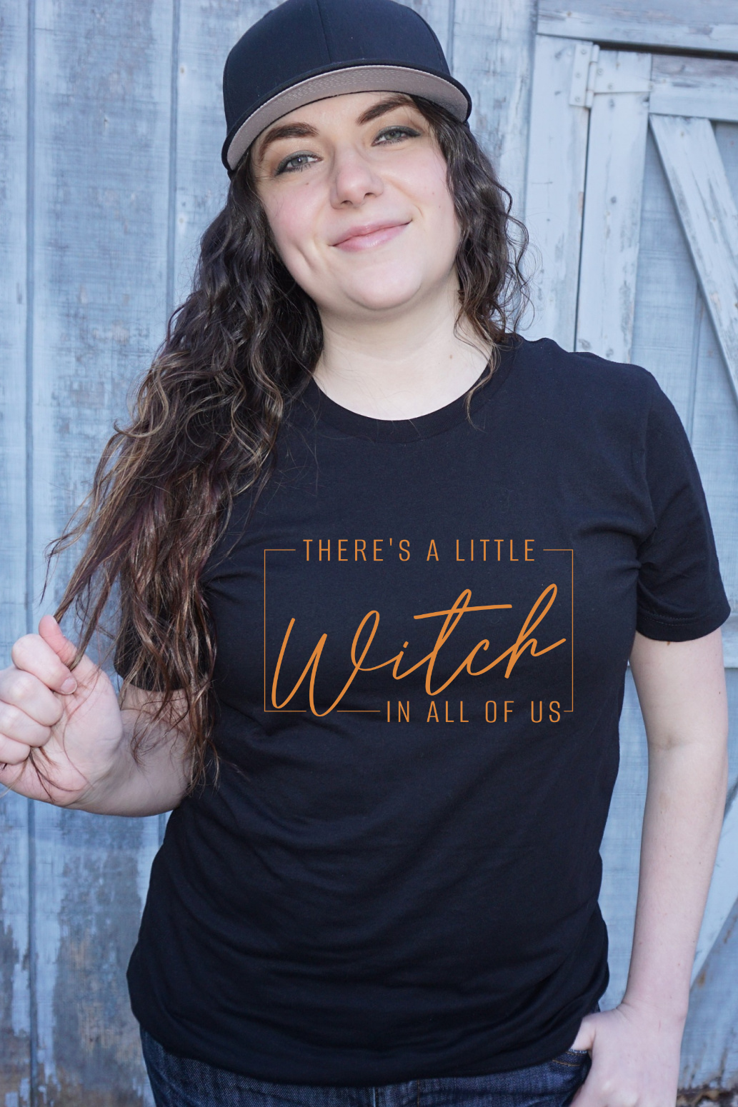 There's A Little Witch In All Of Us Graphic Tee