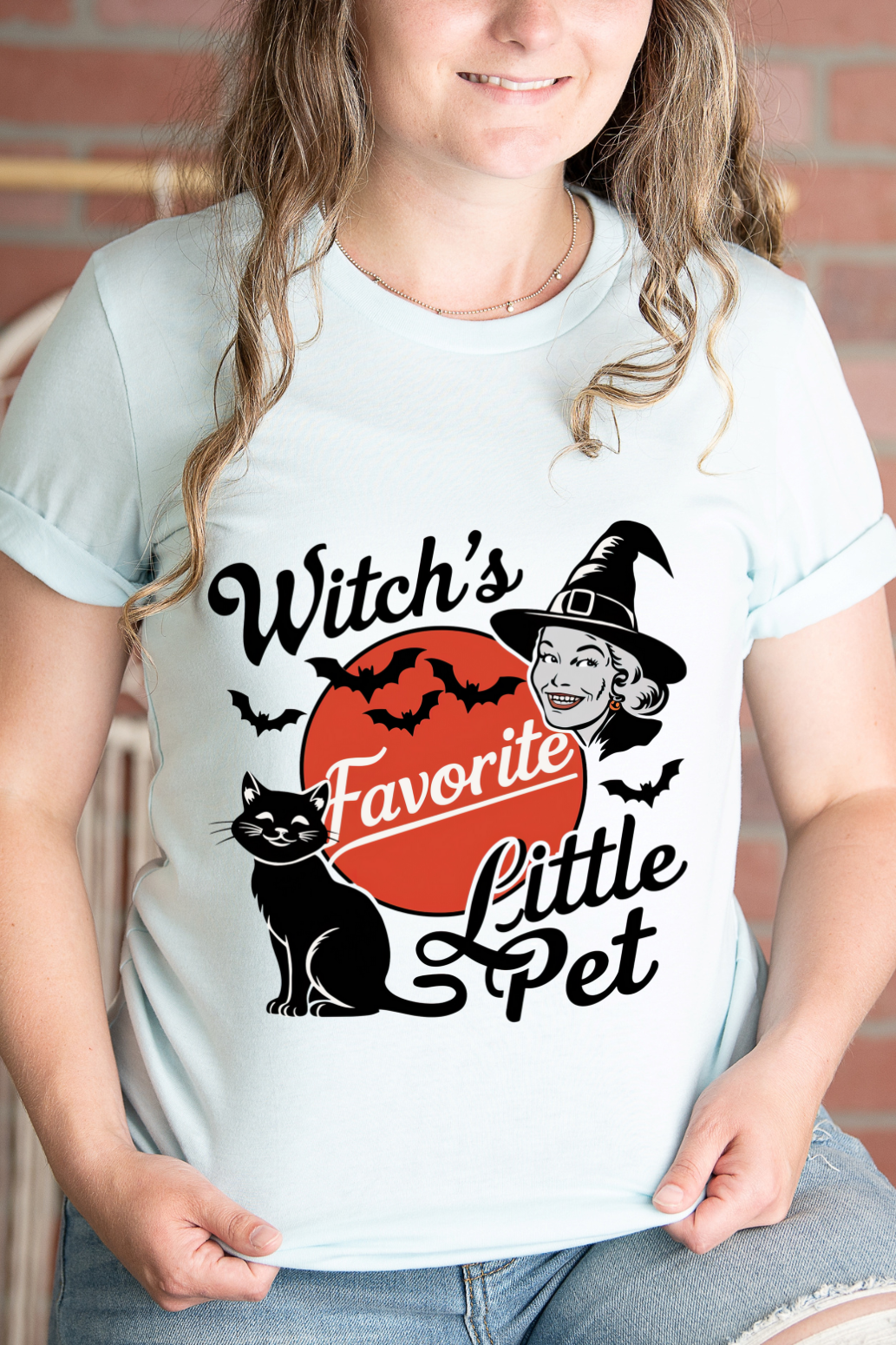 Witch's Favorite Little Pet - Graphic Tee