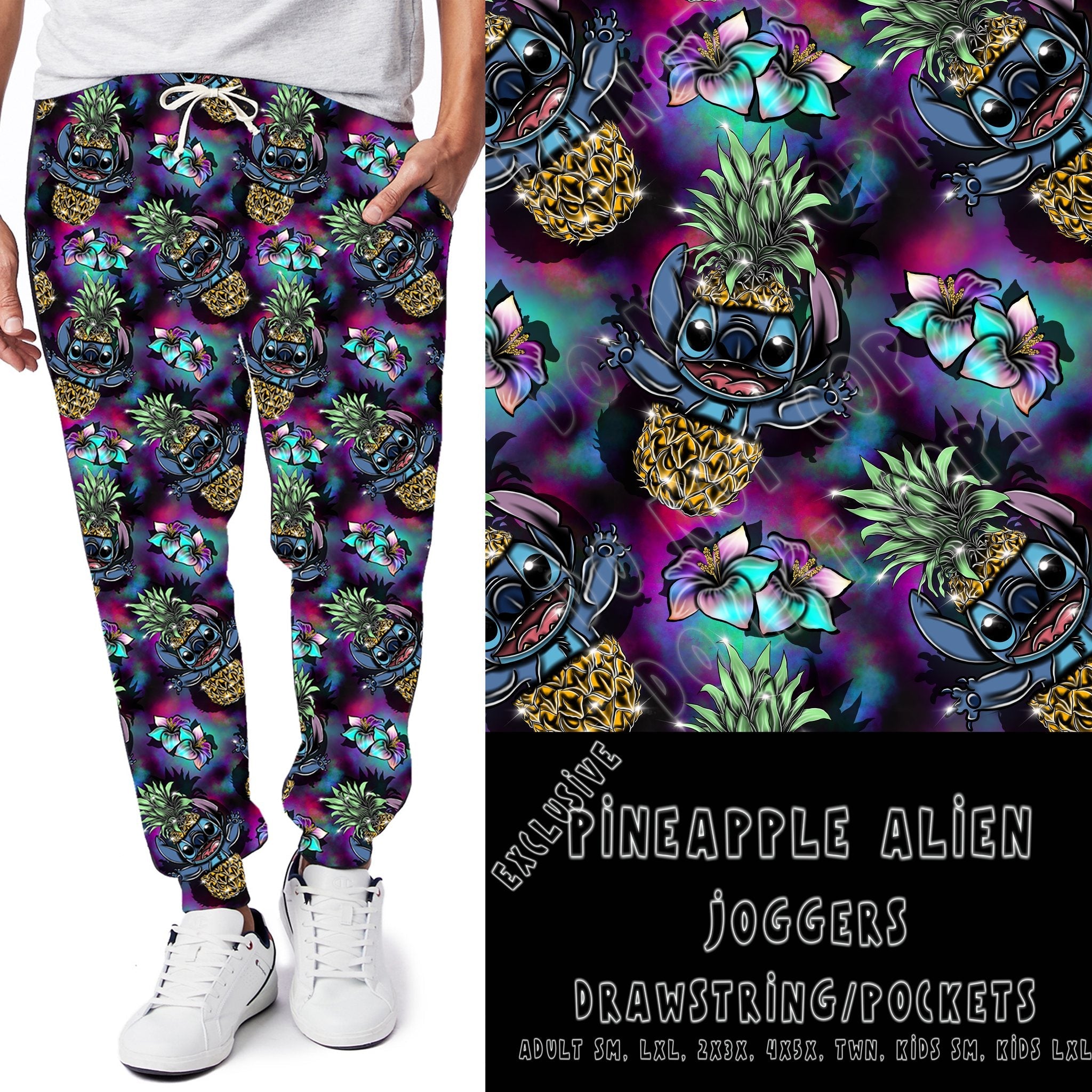 PINEAPPLE ALIEN-LEGGINGS/CAPRI