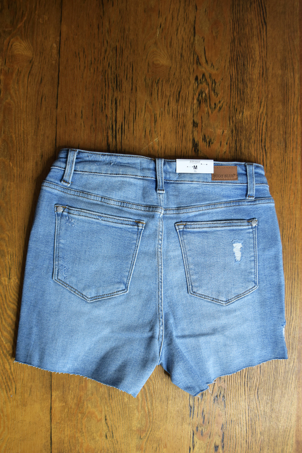 Judy Blue Destroyed High Waist Shorts Style 150058