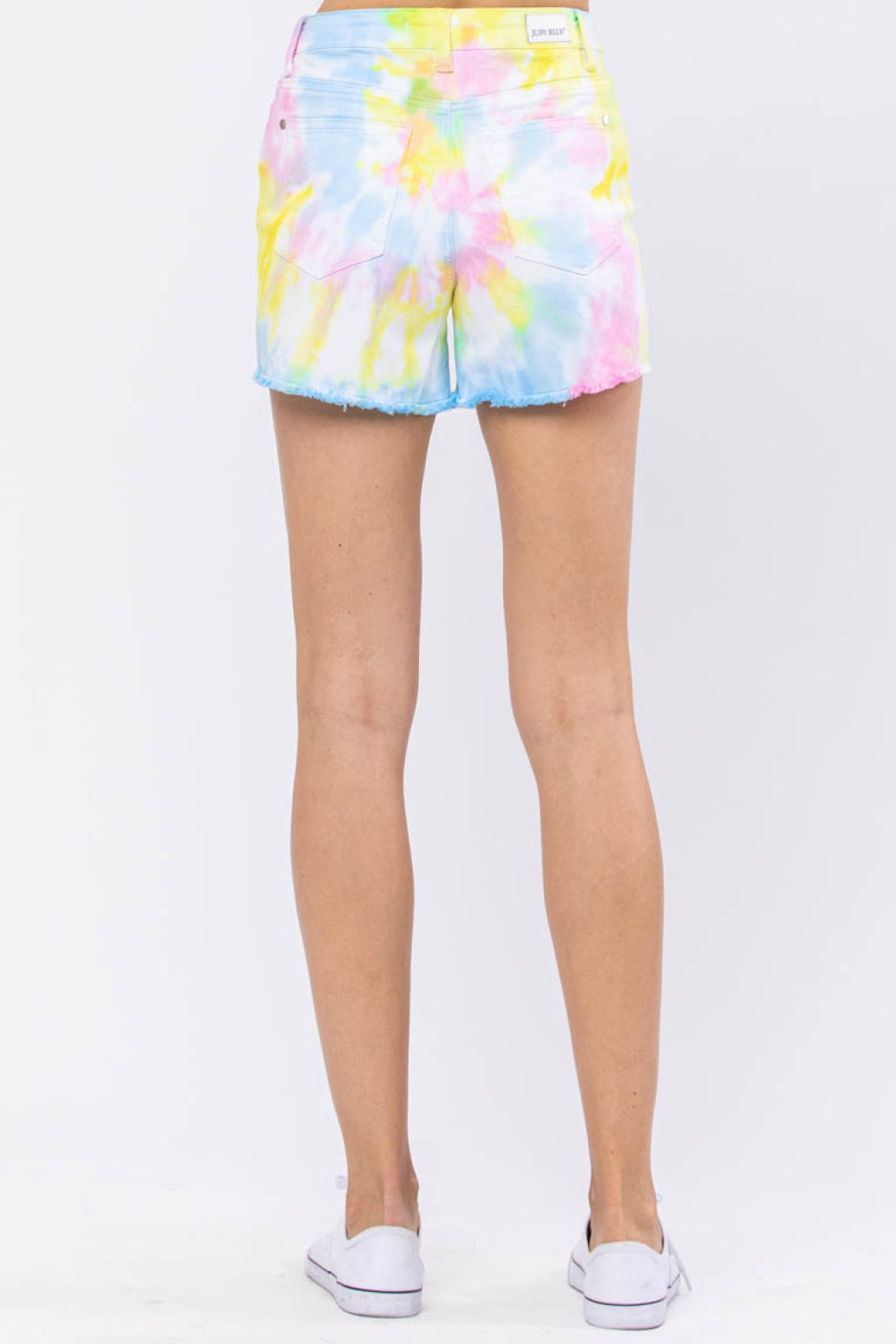 Judy Blue Swirl Tie Dye Shorts Style 150082