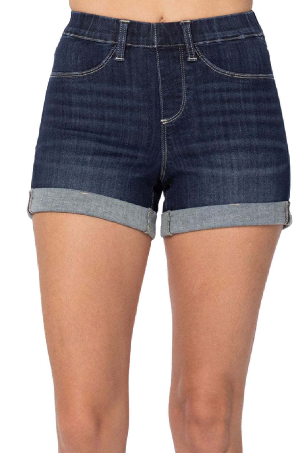 Judy Blue Pull-On High Waist Shorts Style 150139