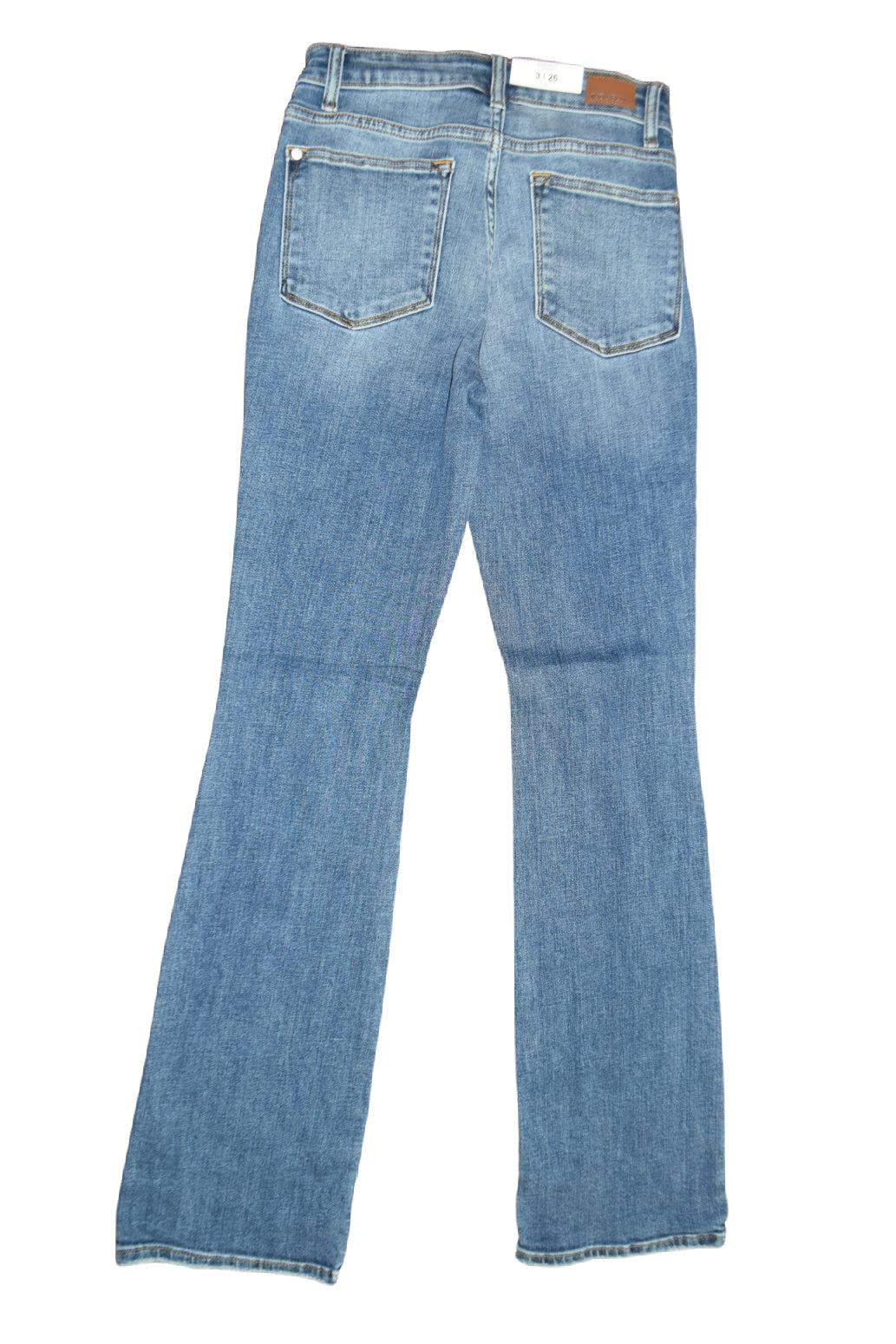 Judy Blue Destroyed Knee Mid-Rise Boot Cut Jeans Style 82264