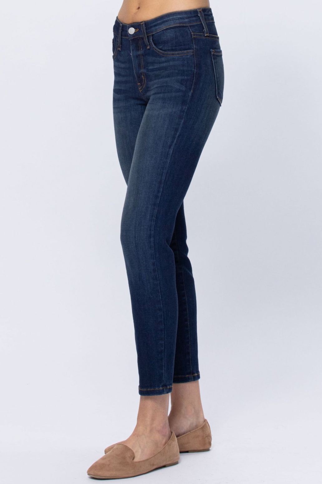 Judy Blue Handsand Relaxed Fit Jeans