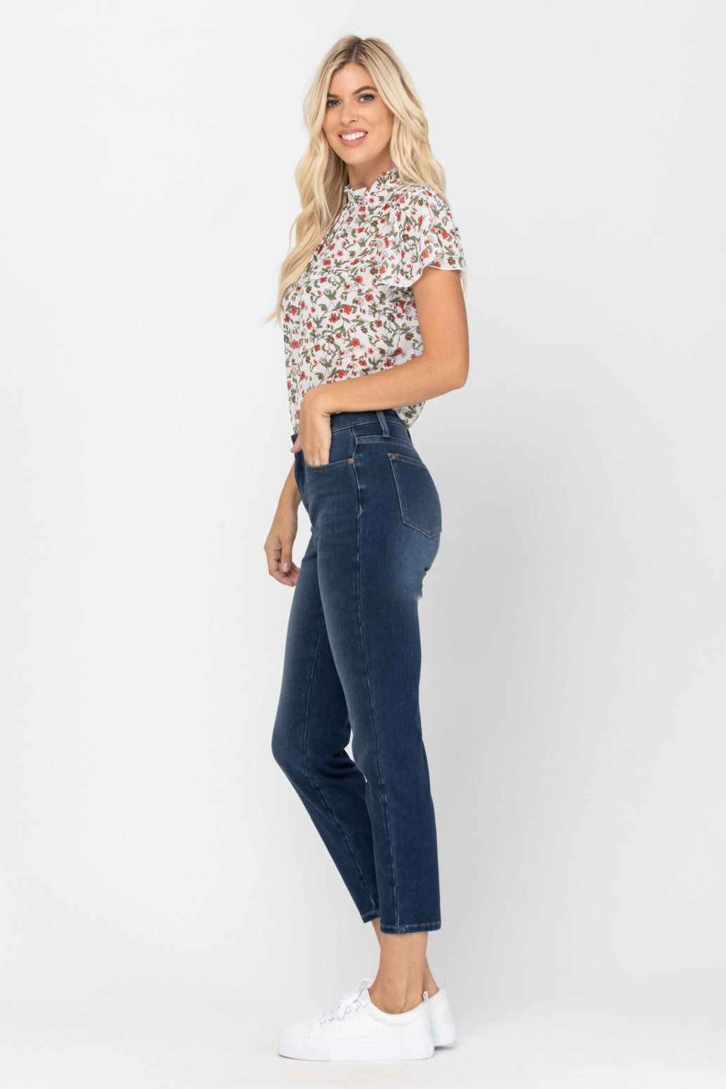 Judy Blue THERMAdenim Thermal Boyfriend Jeans Style 88207